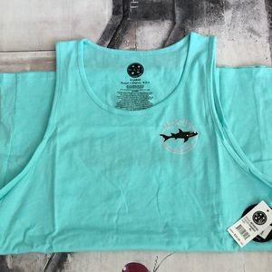 Maui & Sons Tank Top Men’s XL Aqua